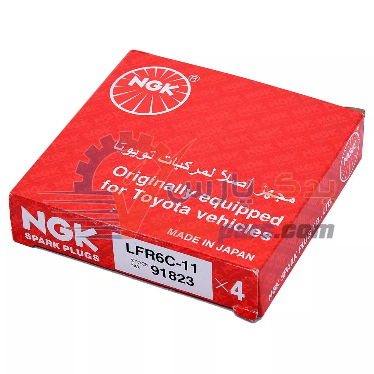 شمع پایه بلند نیکل انجیکا- LFR6C-11 (بسته۴عددی) مناسب برای TU5- برلیانس — تصویر ۲