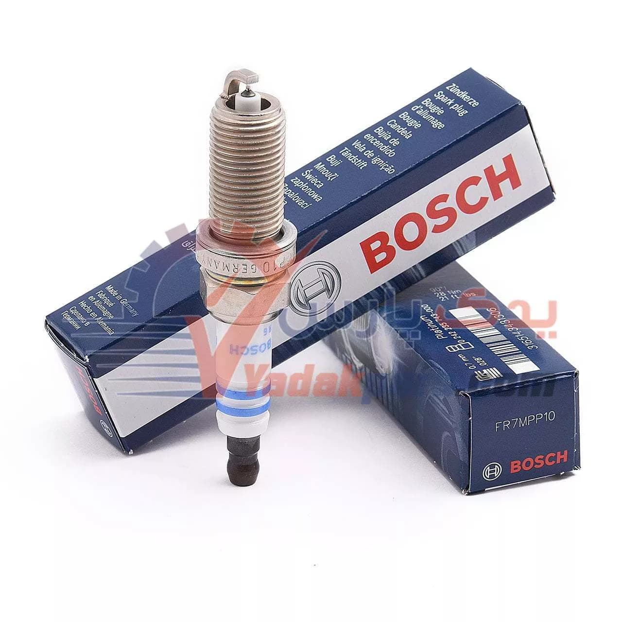 شمع پلاتینیوم سوزنی بوش پایه بلند سوزنی (بسته۴عددی) کد FR7MPP10 — تصویر ۶