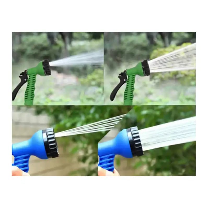شلنگ جادویی و سر آبپاش 7 حالته Magic Hose سایز 3-9 متری کد140 — تصویر ۶