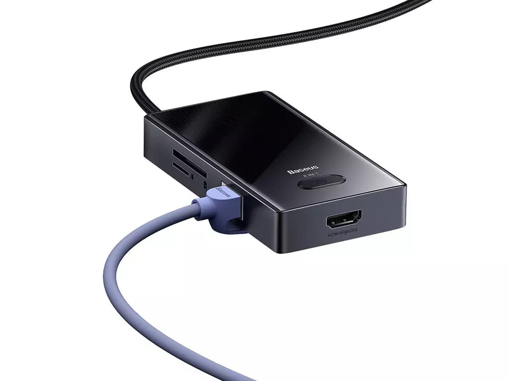 هاب 8 پورت USB-C بیسوس مدل Baseus WKYY030313 (با گارانتی) — تصویر ۵