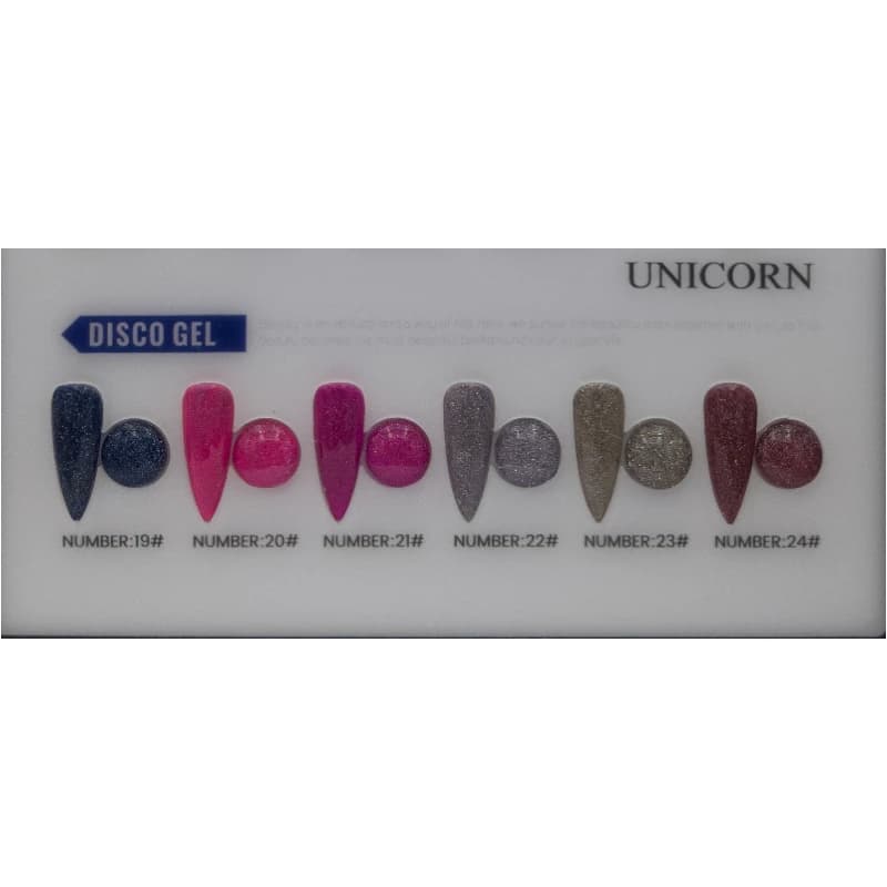 لاک ژل دیسکو یونیکورن Unicorn | تنوع 6رنگ