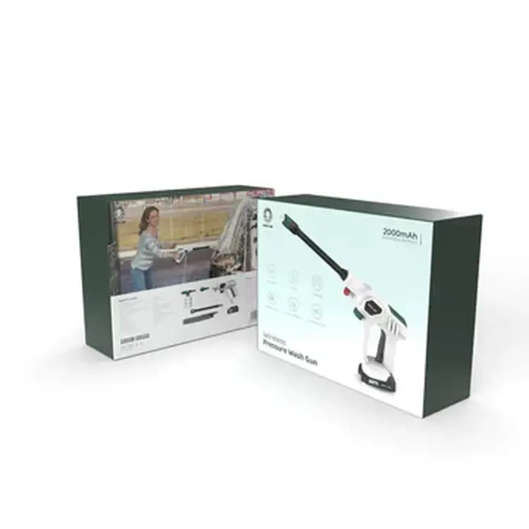 کارواش شارژی گرین لاین Green Lion Wireless Pressure Wash Gun GNCLNGUNWH(اورجینال پلمپ ارسال فوری) — تصویر ۴