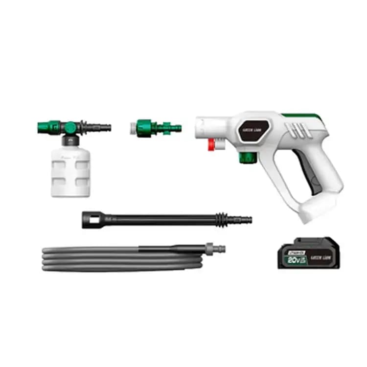 کارواش شارژی گرین لاین Green Lion Wireless Pressure Wash Gun GNCLNGUNWH(اورجینال پلمپ ارسال فوری) — تصویر ۲