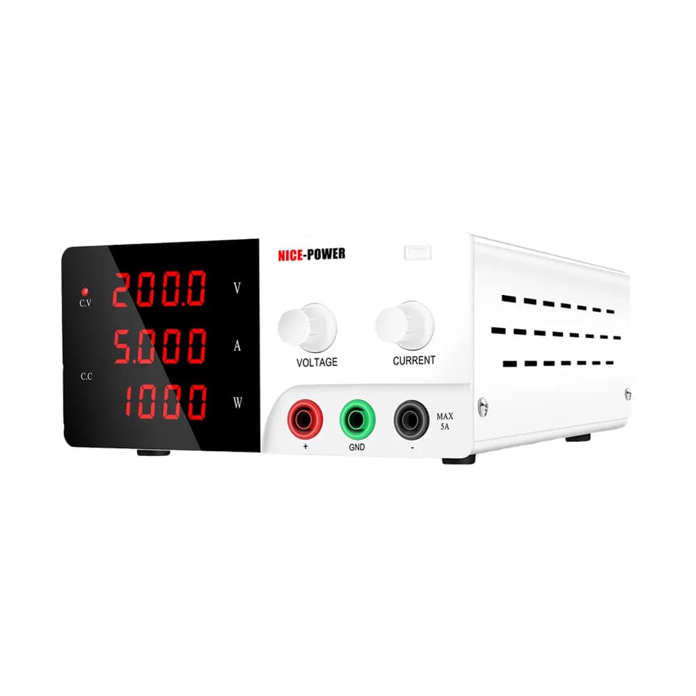 منبع تغذیه آزمایشگاهی متغیر 200V 5A نایس پاور R-SPS2005