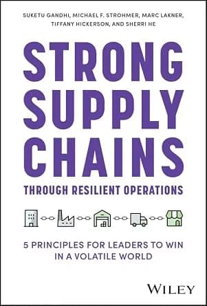 و دانلود نسخه کامل کتاب زبان اصلی Strong Supply Chains Through Resilient Operations: Five Principles for Leaders to Win in a Volatile World PDF | دانلود کتاب خارجی