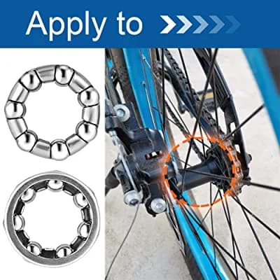 ساچمه عقب دوچرخه ساخت تایوان Ball Bearing 5/21″ x 7 Bicycle Rear Wheel — تصویر ۳