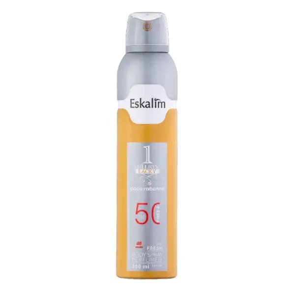 اسپری بدن مردانه وان میلیون لاکی اسکالیم حجم 250ml — تصویر ۳