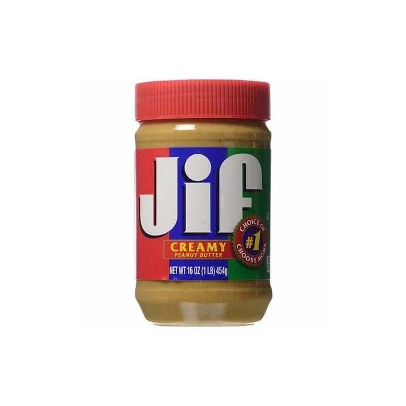 کره بادام زمینی ساده جیف JIF واردات و اصل – 454 گرم(am)