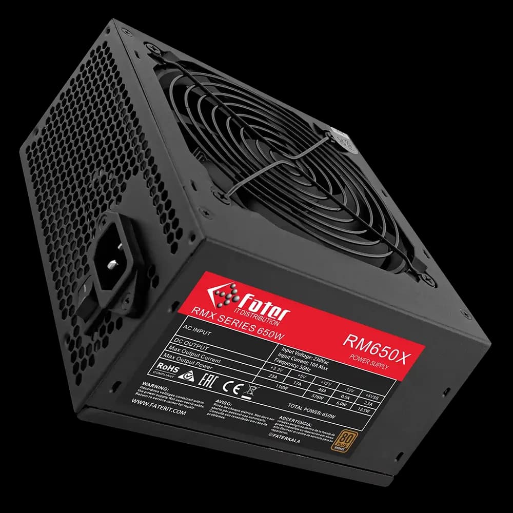 پاور کامپیوتر غیر ماژولار فاطر مدل RM650X — تصویر ۲