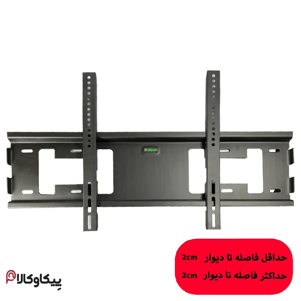 پایه براکت ثابت بزرگ تی وی جک از 55 تا 105 اینچ مدل B2 — تصویر ۵