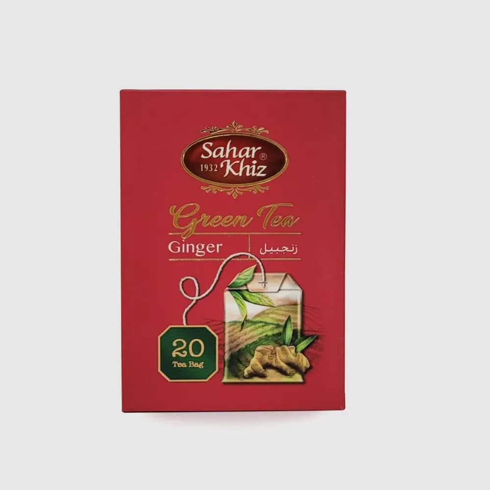 چای سبز کیسه زنجبیل — تصویر ۲