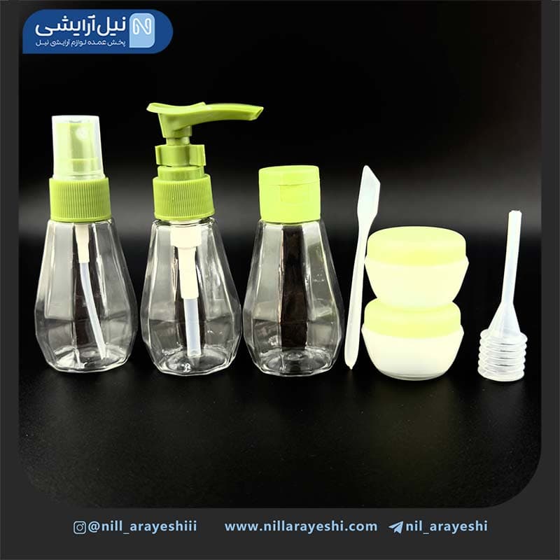 ست مسافرتی هفت تیکه کاور زیپی یو یو وای پی کد Yp – E96 — تصویر ۲