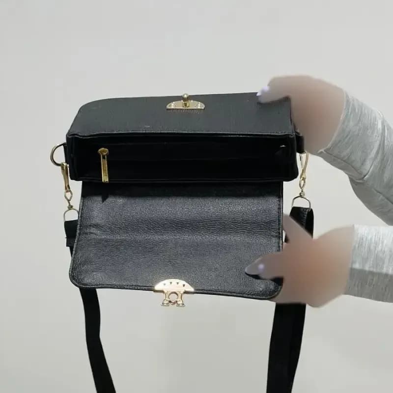 کیف دوشی زنانه شرانگ کد 1392 ابعاد 21x12x4 سانتیمتر — تصویر ۱۰
