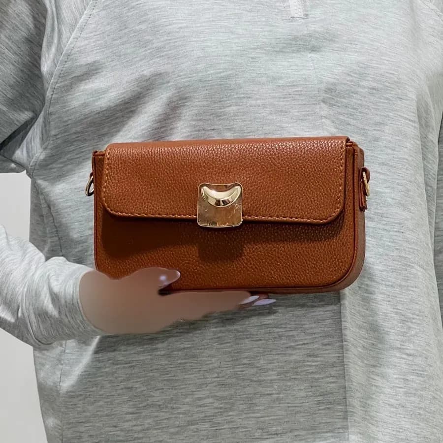 کیف دوشی زنانه شرانگ کد 1392 ابعاد 21x12x4 سانتیمتر — تصویر ۴