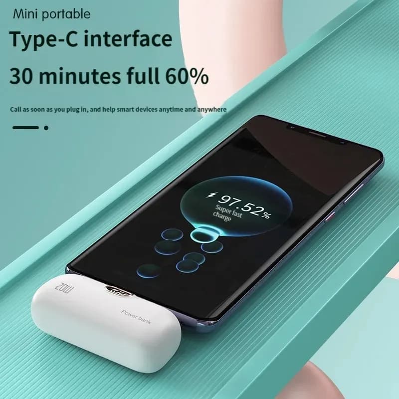 پاوربانک شیائومی 5000 میلی آمپر مدل MINI Pocket — تصویر ۵