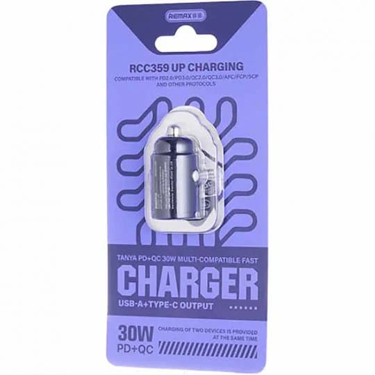 شارژر فندکی فست شارژ ریمکس مدل RCC359 — تصویر ۳