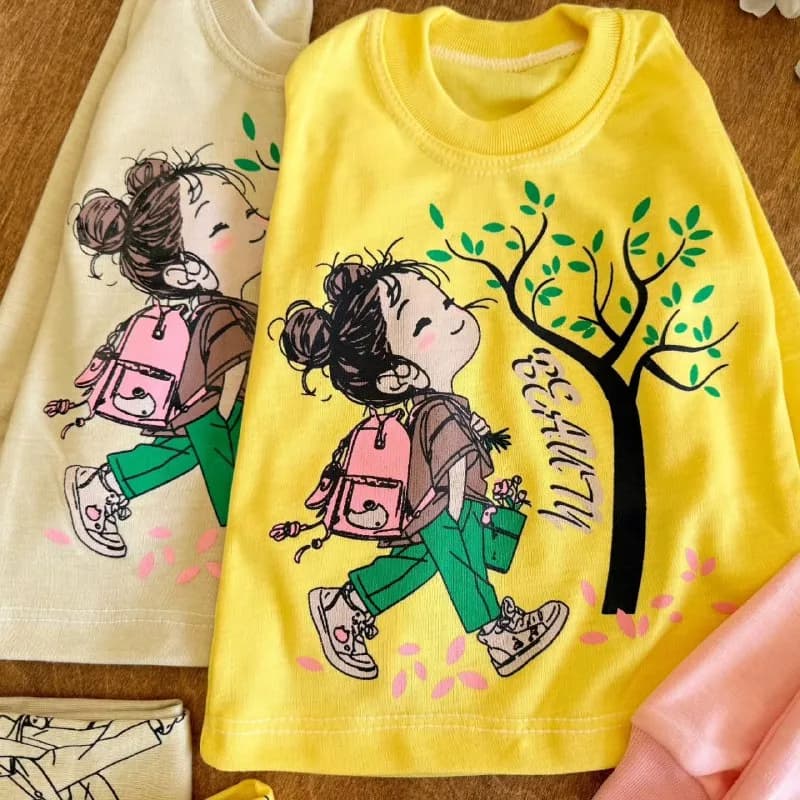 بلوز شلوار دختر و درخت سایز ۴ تا ۶ کد ۵۲۳۴ — تصویر ۲