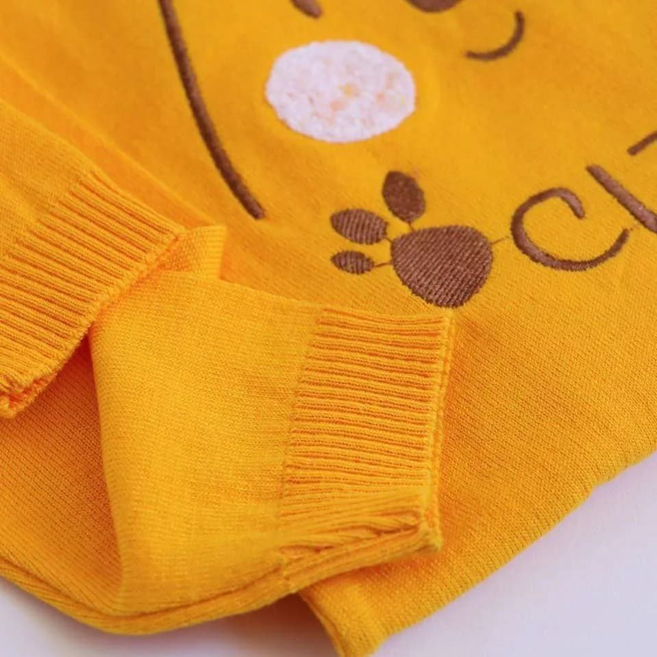 بلوز بافت گپ خرس کلاهدار CLDY سایز 30 تا 45 کد ۵۰۹۹ — تصویر ۵