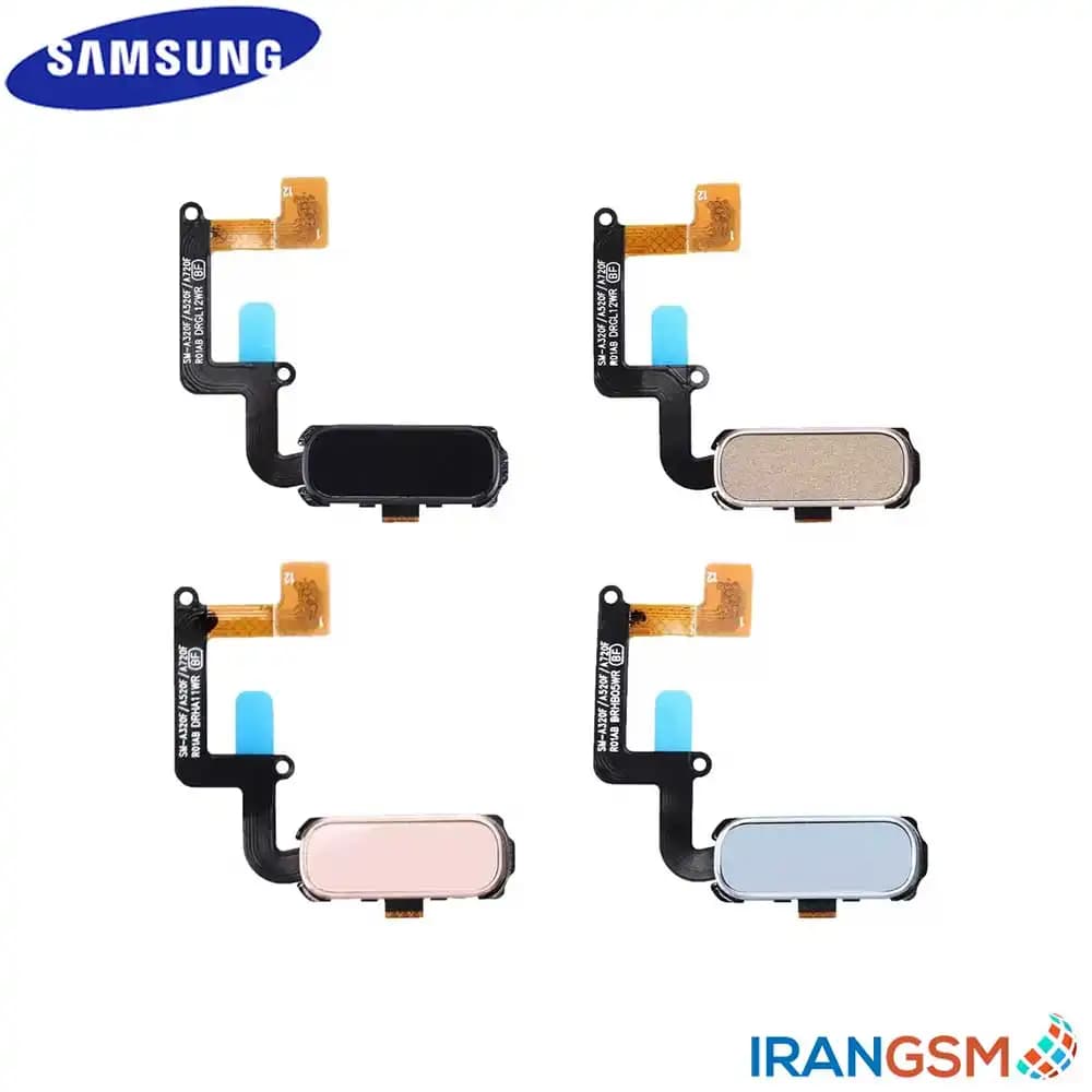 حسگر اثر انگشت موبایل سامسونگ Samsung Galaxy A5 2017 SM-A520 — تصویر ۳