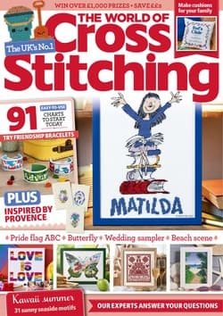 مجله The World of Cross Stitching؛ ژوئن 2023