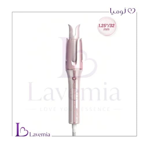 فر کننده جادویی صورتی شیگلم هیر سایز 32 میلیمتری Sheglam Hair Pink Hair Curler 32 mm