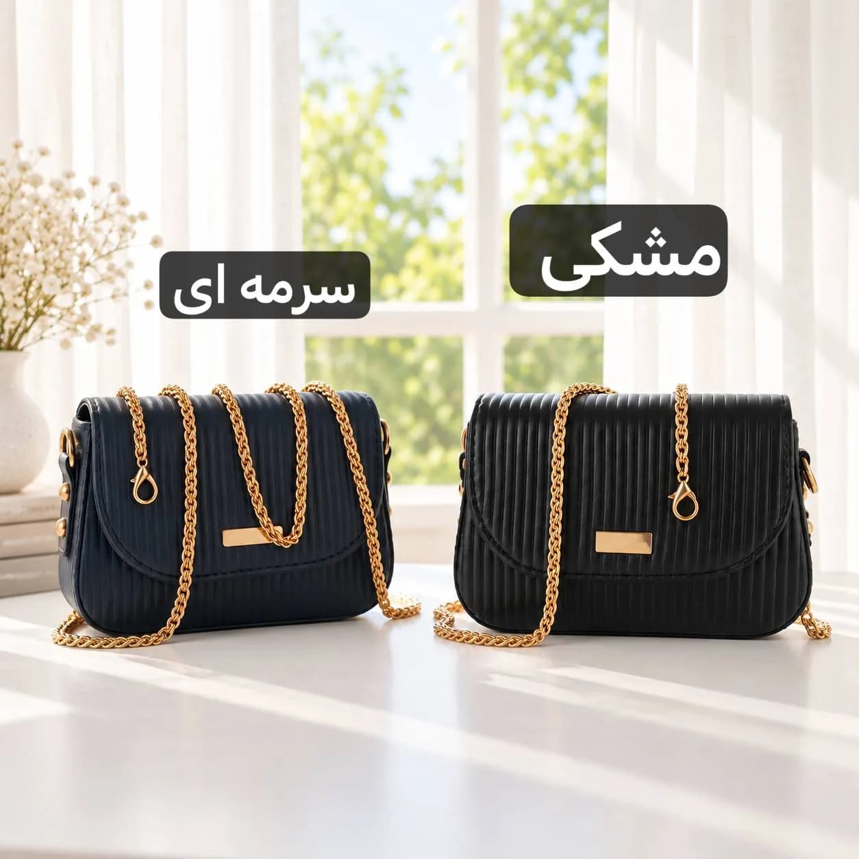 کیف دوشی شیک زنانه جنس خوب و زیبا کد 4759 — تصویر ۱۰