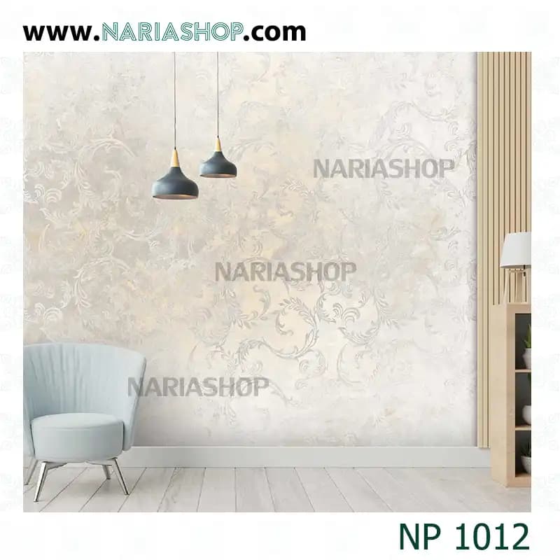 پوستر دیواری کلاسیک نقره ای NP1012