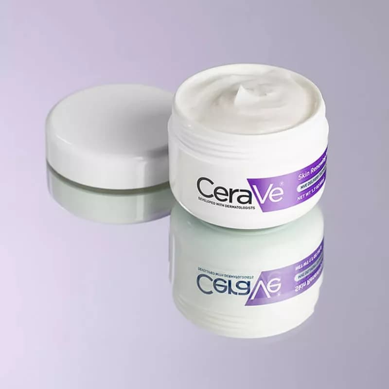 کرم شب بازسازی کننده و ترمیم کننده پوست سراوی مدل Skin Renewingحجم 48 گرم — تصویر ۳