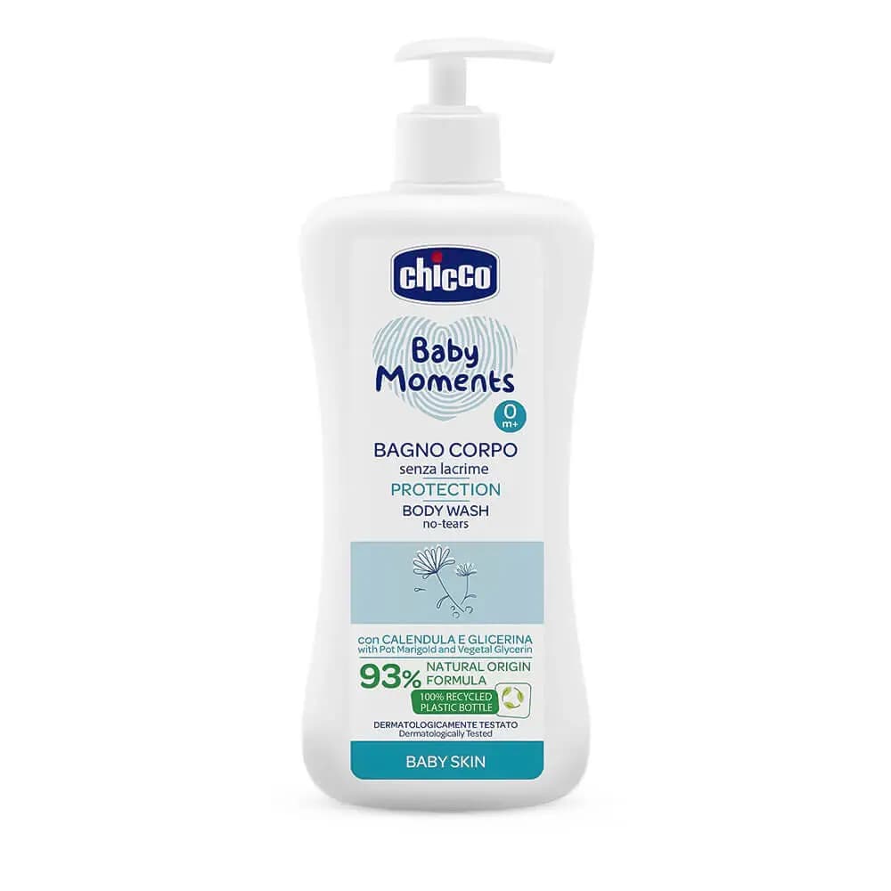 شامپو بدن کودک گل همیشه بهار چیکو Chicco مدل Protection حجم 500 میلی لیتر