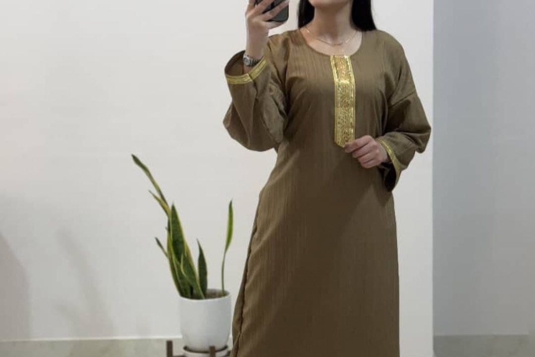 پیراهن ساحلی آیوا طلاکوب وارداتی/کد863