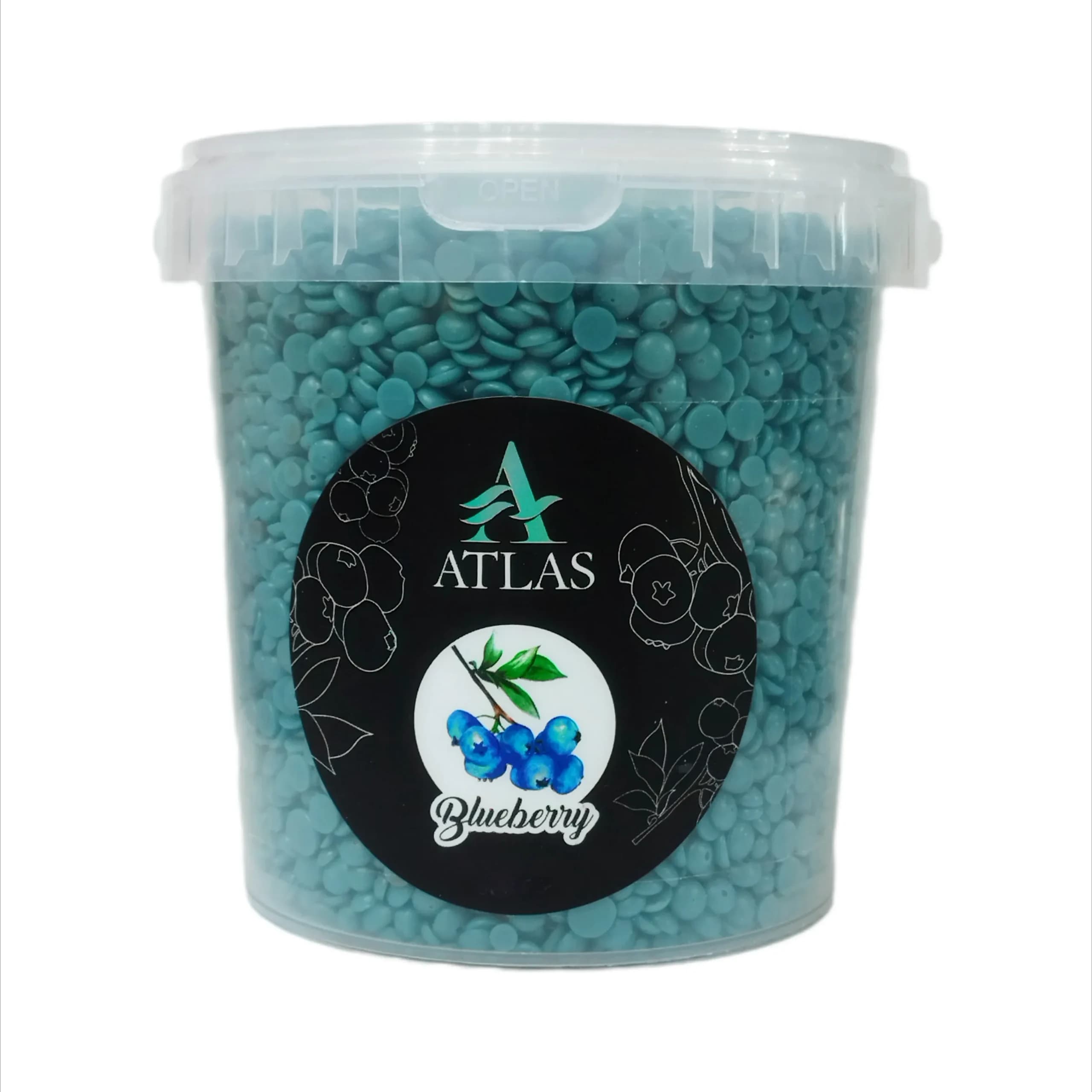 وکس گرانولی بلوبری اطلس Atlas بسته 1000 گرمی