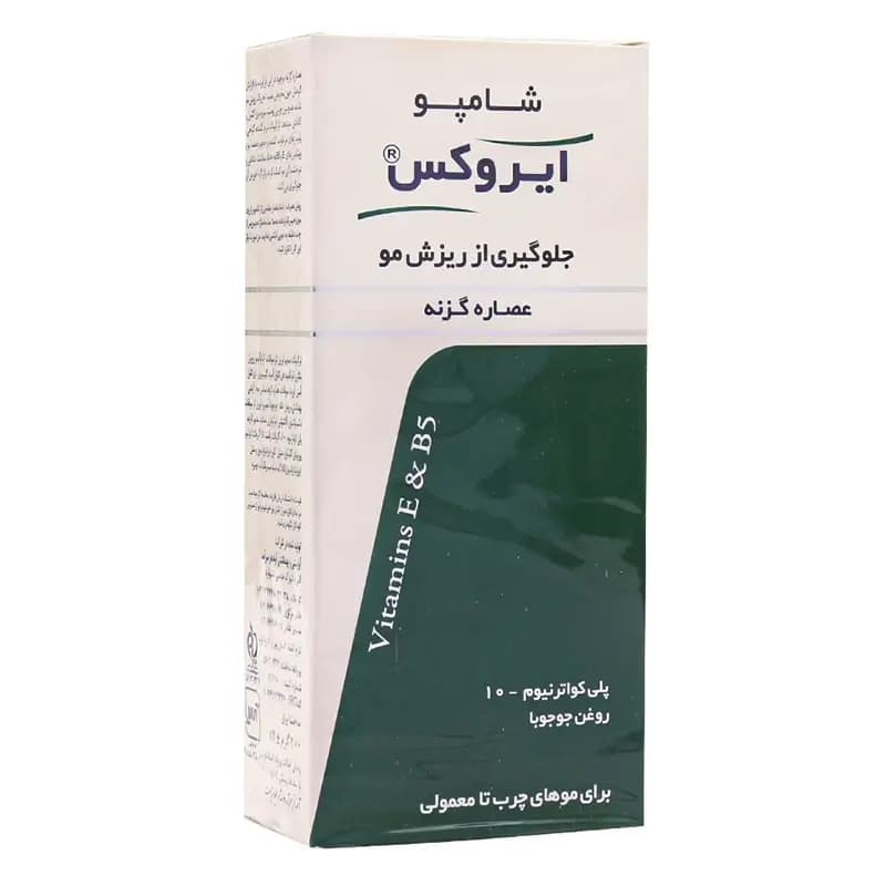 شامپو ضد ریزش ایروکس مدل nettle extract حجم ۲۰۰ میلی لیتر — تصویر ۲
