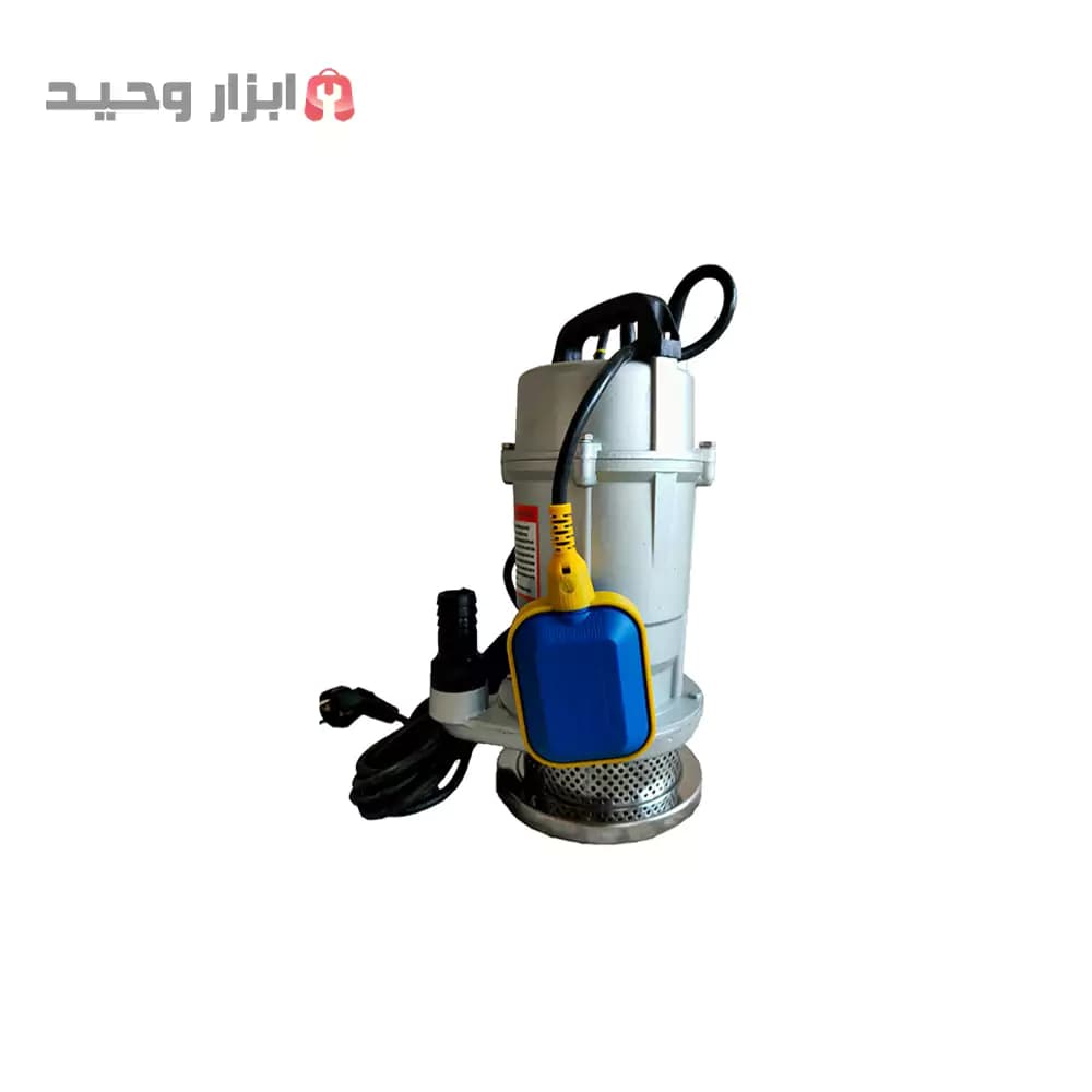 پمپ کفکش 25 متری یک اینچ سیم پیچ 100% مسی شافت استیل پروانه فلزی qdx1.5-25-0.55F.jiutu — تصویر ۲