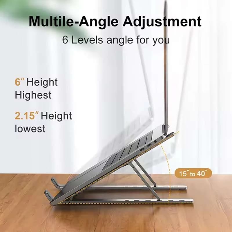 پایه نگهدارنده لپ تاپ و تبلت مدل تاشو کد N537 — تصویر ۳