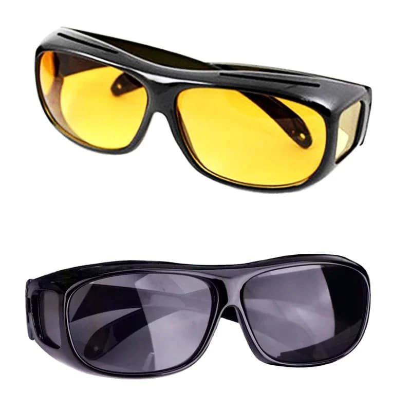 عینک دید در شب و دودی مدل HD Vision UV Protection کد N483 — تصویر ۵