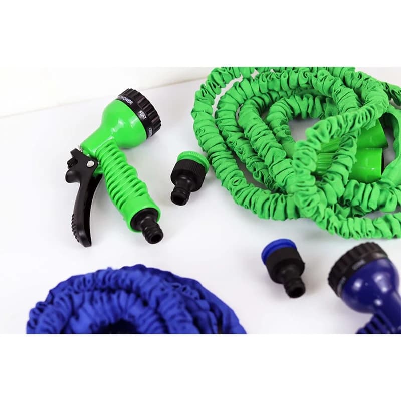 شلنگ جادویی و سر آبپاش 7 حالته Magic Hose سایز 3-9 متری کد N140 — تصویر ۳