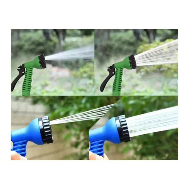شلنگ جادویی و سر آبپاش 7 حالته Magic Hose سایز 3-9 متری کد N140 — تصویر ۷