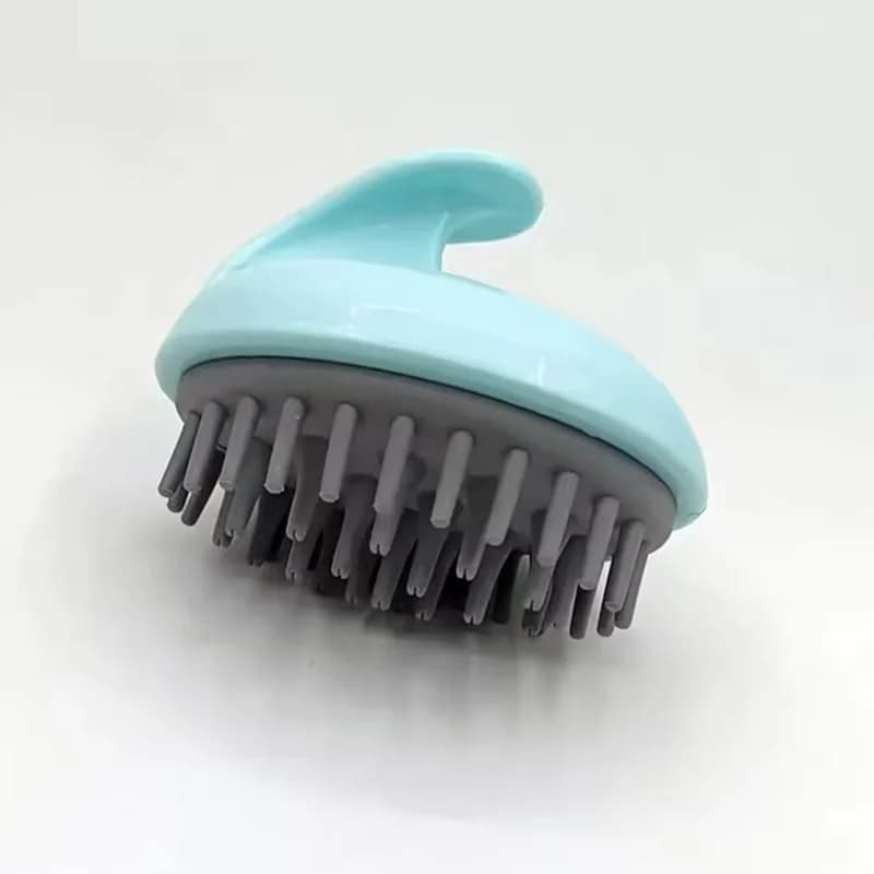 برس شستشو و ماساژ سیلیکونی پوست سر کد N470 — تصویر ۲