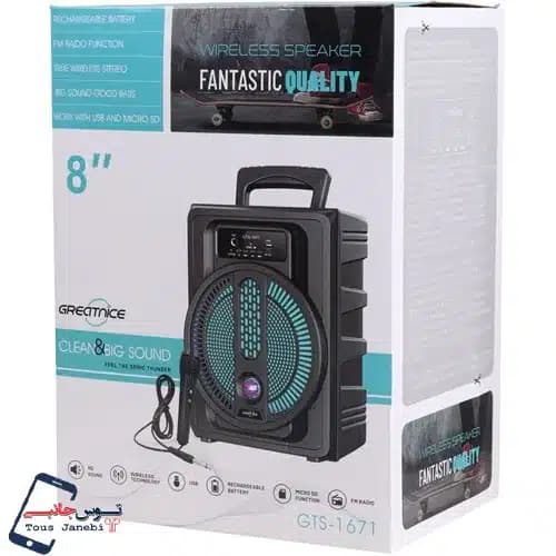 اسپیکر GREATNICE مدل GTS-1671 — تصویر ۲