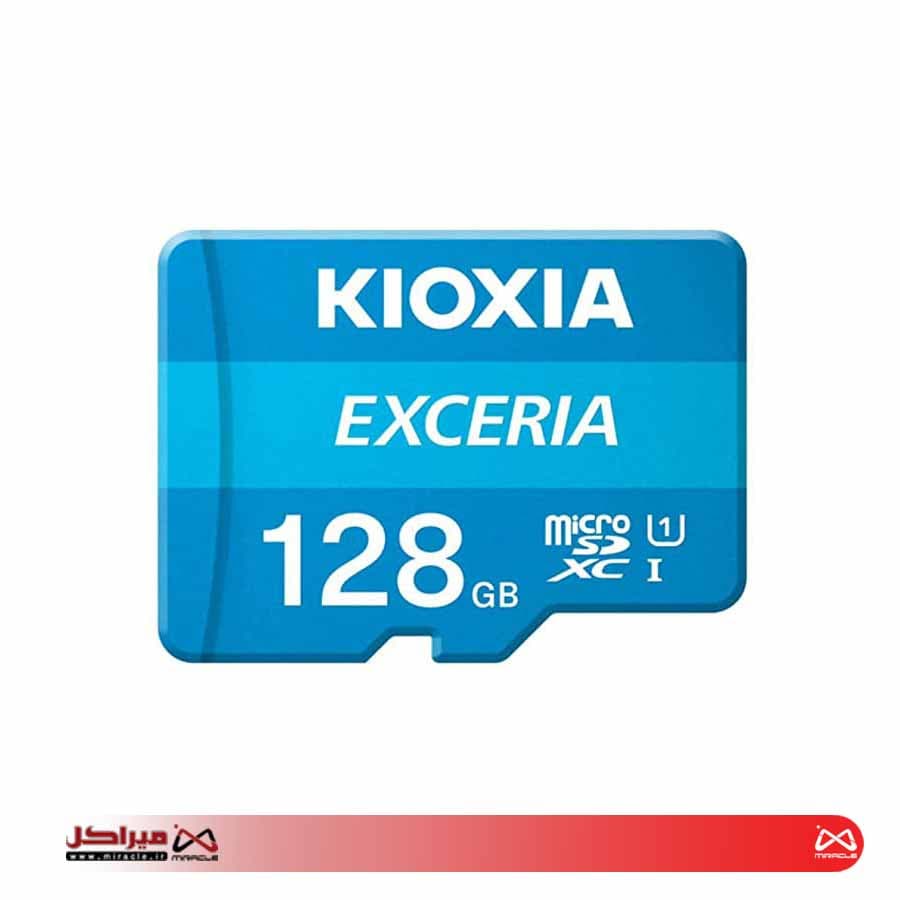 کارت حافظه micro SDXC کیوکسیا مدل EXCERIA کلاس 10 استاندارد UHS-I U1 سرعت 100MBps ظرفیت 128 گیگابایت به همراه آداپتور SD — تصویر ۲