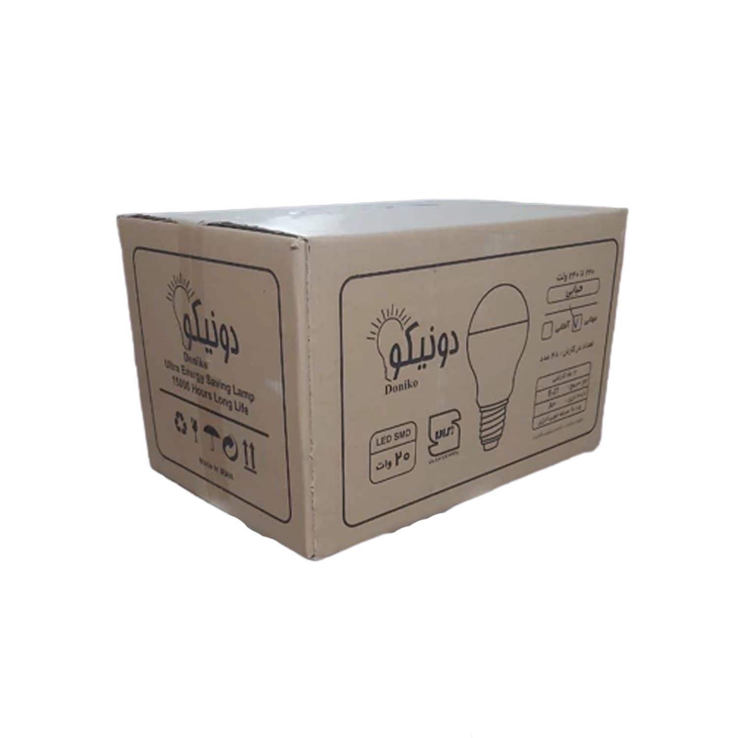 لامپ 20 وات دونیکو — تصویر ۲