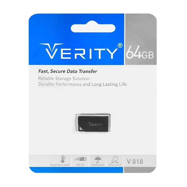 فلش 64 گیگ VERITY مدل 818 -USB3