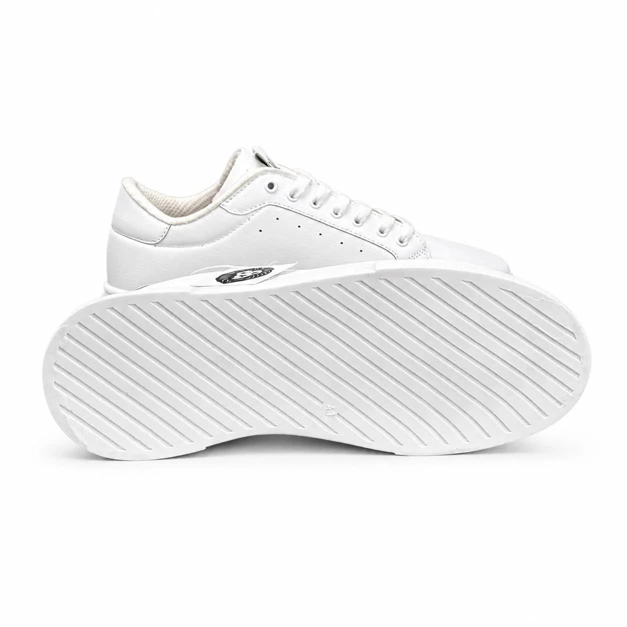 کفش کتانی مردانه مدل ونس پل اندبیر سفید Vans Pull Bear — تصویر ۴