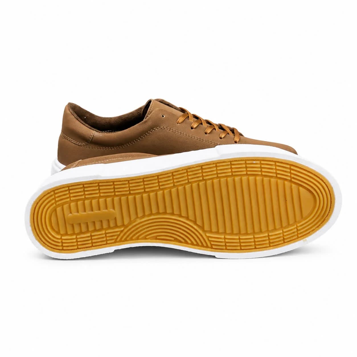 کفش کتانی مردانه مدل ونس قهوه ای Vans — تصویر ۴