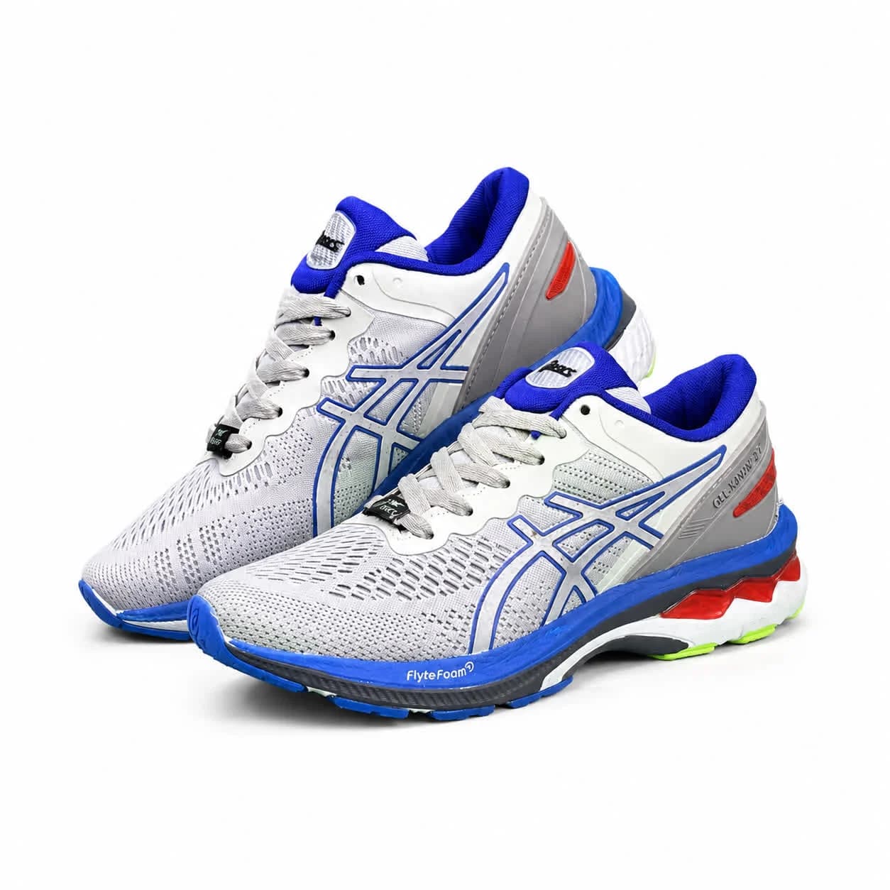 کتونی مردانه مدل اسیکس رانینگ طوسی آبی Asics — تصویر ۲