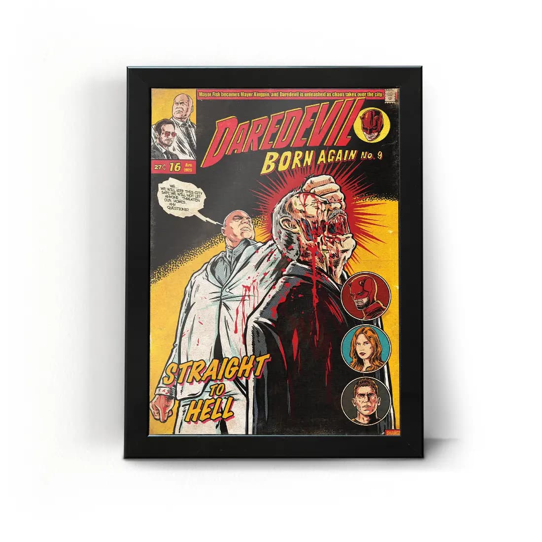 تابلو قاب دردویل 2 Daredevil