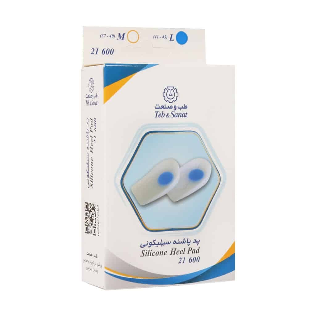 پد پاشنه سیلیکونی طب و صنعت کد ۲۱۶۰۰