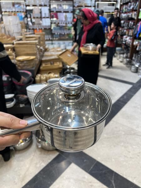 سرویس قابلمه 12 پارچه استیل کرکماز C-108-1 — تصویر ۵