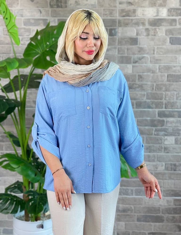 شومیز آرنیکا کد : 7550 — تصویر ۲