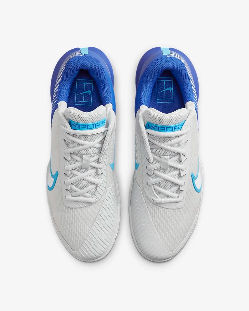کفش تنیس مردانه نایک NikeCourt Air Zoom Vapor Pro 2 Clay – آبی — تصویر ۶